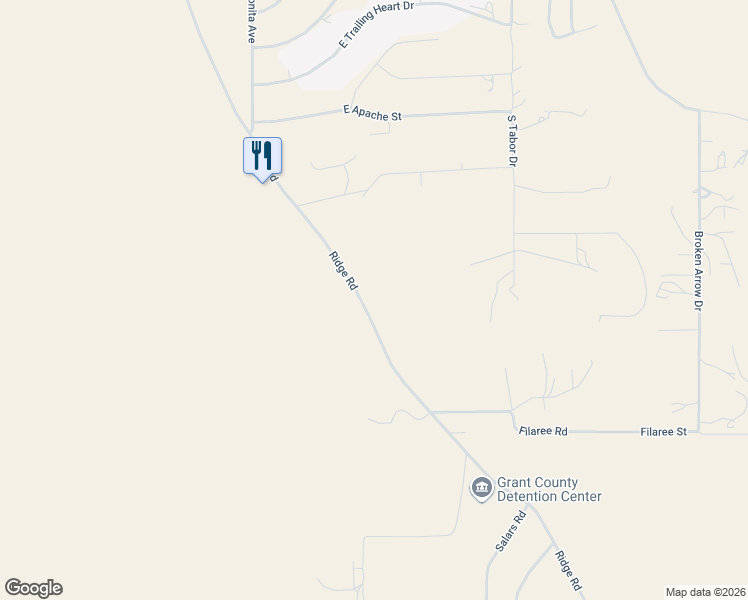map of restaurants, bars, coffee shops, grocery stores, and more near 273 Ridge Road in Silver City