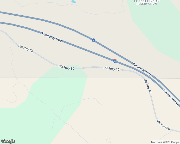 map of restaurants, bars, coffee shops, grocery stores, and more near 34711 Old Highway 80 in Pine Valley