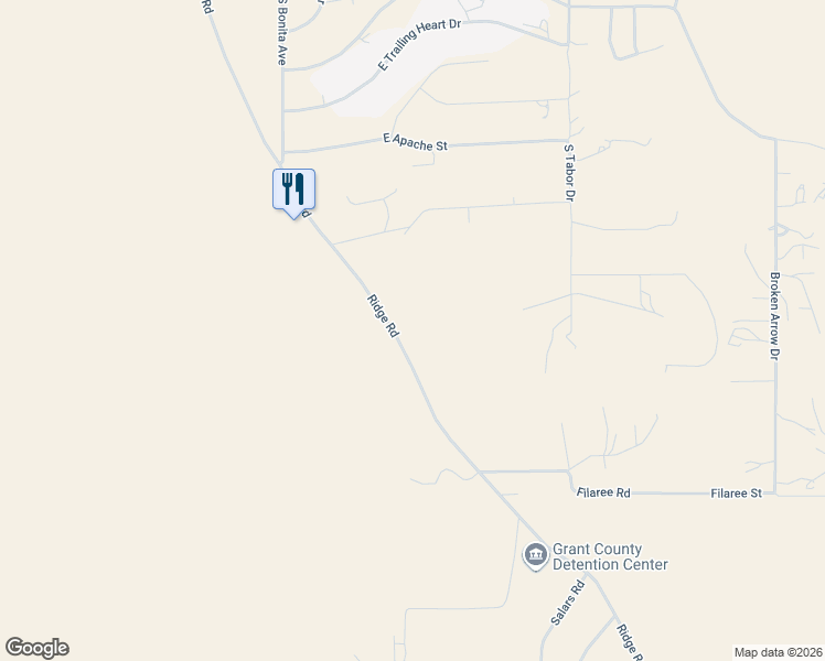 map of restaurants, bars, coffee shops, grocery stores, and more near 273 Ridge Road in Silver City