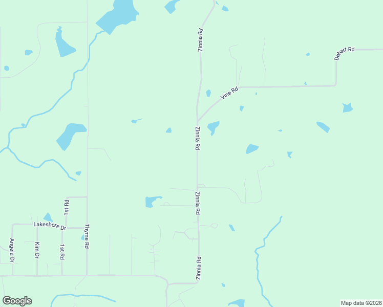 map of restaurants, bars, coffee shops, grocery stores, and more near 2033 Zinnia Road in Diana