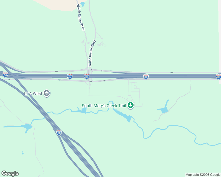 map of restaurants, bars, coffee shops, grocery stores, and more near West Freeway in Aledo