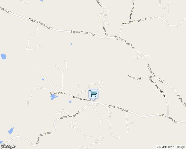 map of restaurants, bars, coffee shops, grocery stores, and more near 17639 Skyline Truck Trail in Jamul
