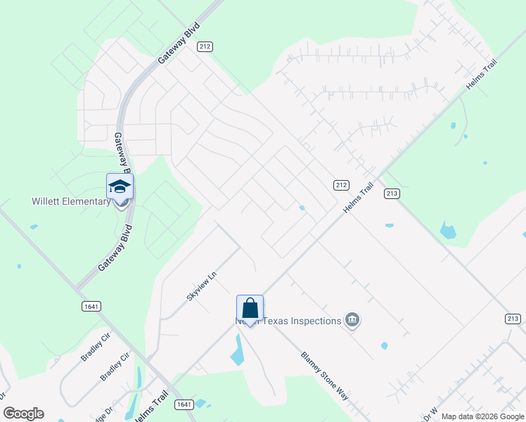 map of restaurants, bars, coffee shops, grocery stores, and more near 1880 Big Spring Drive in Heath