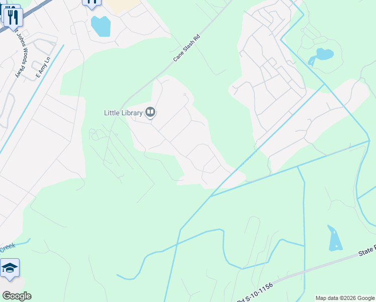 map of restaurants, bars, coffee shops, grocery stores, and more near 2105 Leopold Street in Johns Island