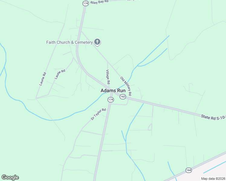 map of restaurants, bars, coffee shops, grocery stores, and more near in Adams Run