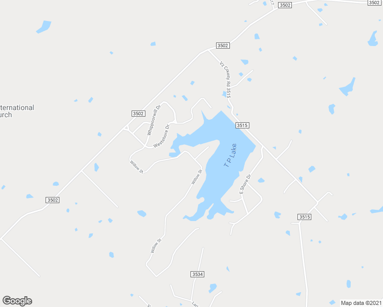 map of restaurants, bars, coffee shops, grocery stores, and more near 1319 Willow Drive in Wills Point