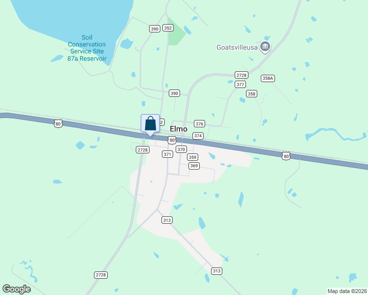 map of restaurants, bars, coffee shops, grocery stores, and more near 7558 U.S. 80 in Terrell