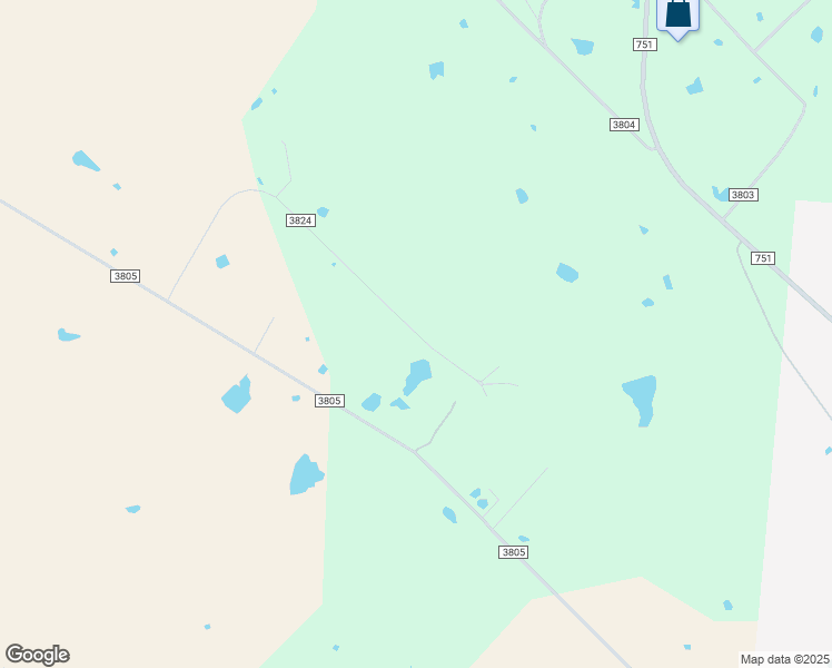map of restaurants, bars, coffee shops, grocery stores, and more near County Road 3824 in Wills Point