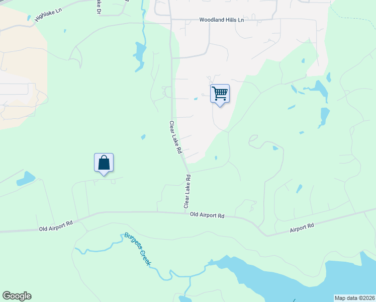 map of restaurants, bars, coffee shops, grocery stores, and more near 2717 Clear Lake Road in Weatherford