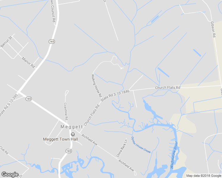 map of restaurants, bars, coffee shops, grocery stores, and more near 4760 Walking Horse Road in Meggett