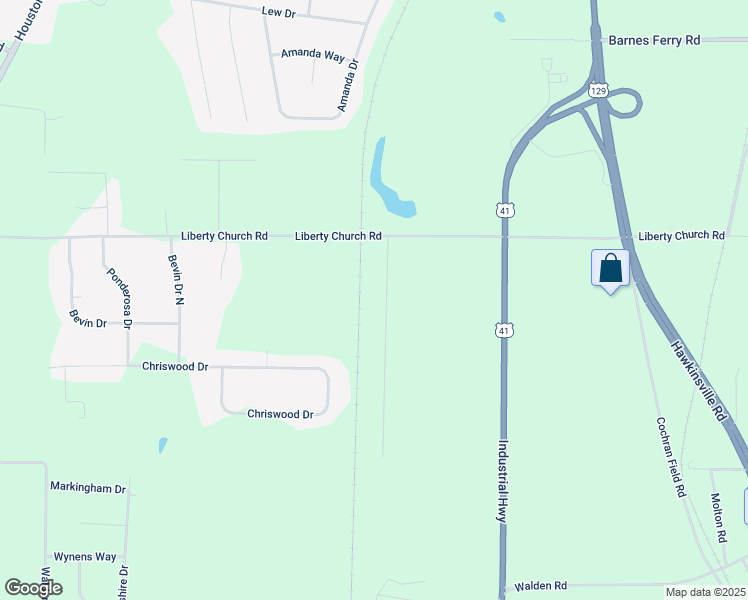 map of restaurants, bars, coffee shops, grocery stores, and more near 4029 Liberty Estates Dr in Macon
