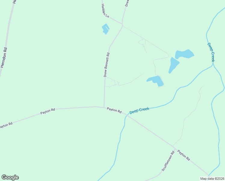 map of restaurants, bars, coffee shops, grocery stores, and more near 40 Drew Bennett Road in Midville