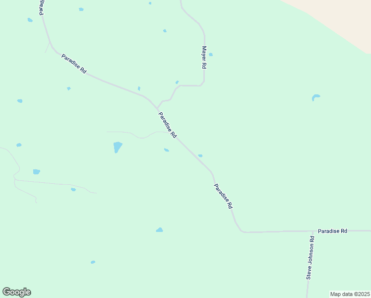 map of restaurants, bars, coffee shops, grocery stores, and more near 2956 Paradise Road in Bentonia