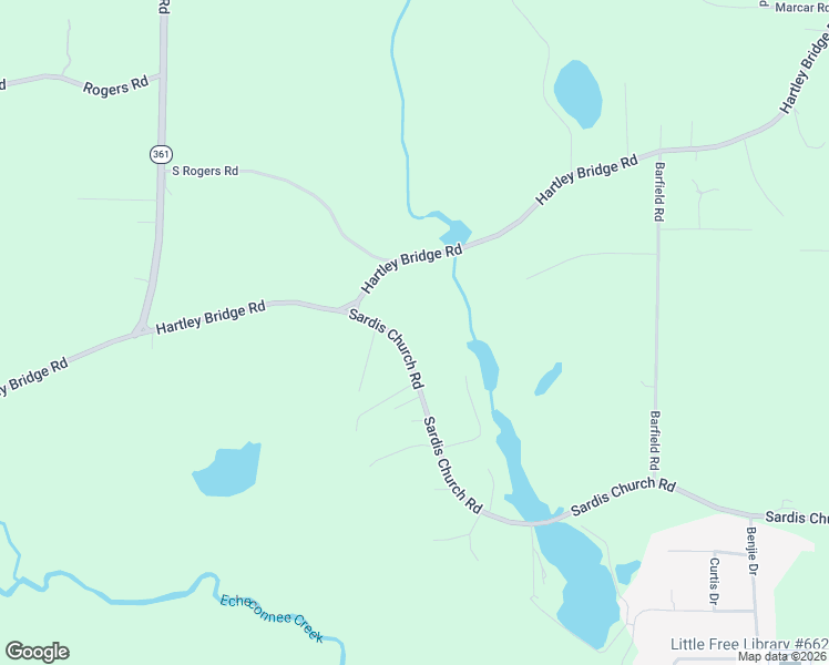 map of restaurants, bars, coffee shops, grocery stores, and more near 5973 Sardis Church Road in Macon