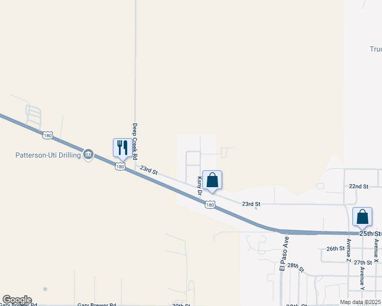 map of restaurants, bars, coffee shops, grocery stores, and more near 3701-3799 18th St in Snyder