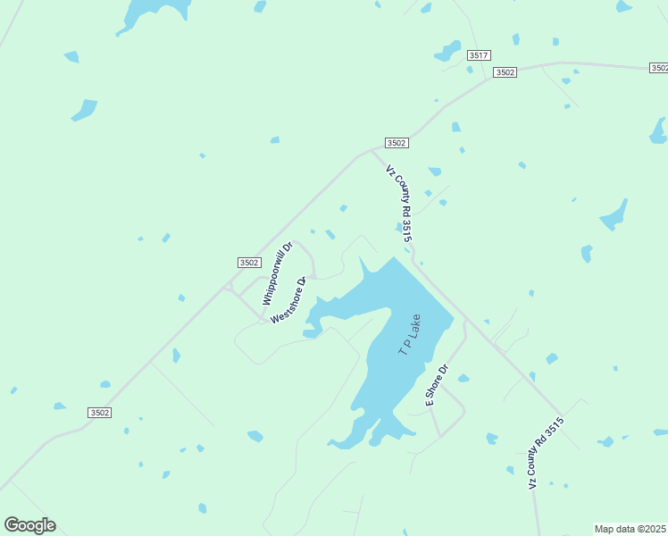 map of restaurants, bars, coffee shops, grocery stores, and more near 555 Westshore Drive in Wills Point