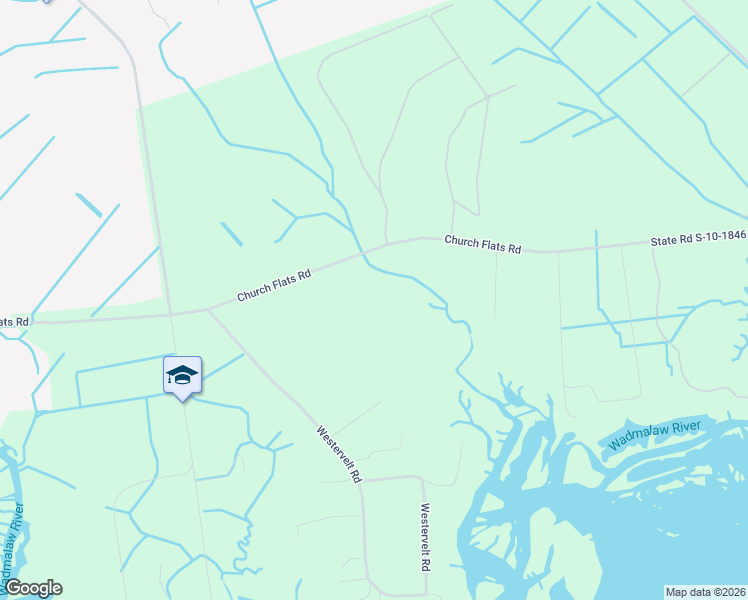 map of restaurants, bars, coffee shops, grocery stores, and more near 5869 Church Flats Road in Hollywood