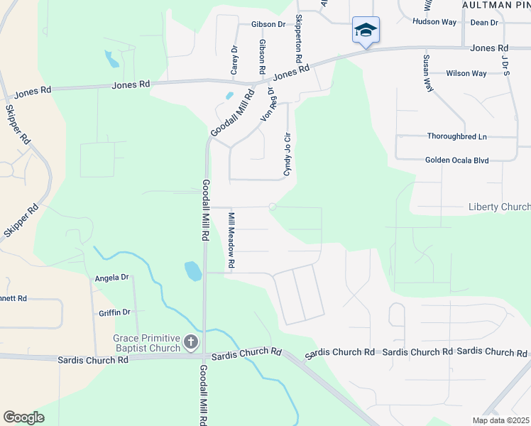 map of restaurants, bars, coffee shops, grocery stores, and more near 229 Cody Drive in Macon