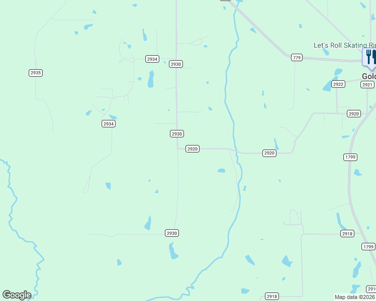 map of restaurants, bars, coffee shops, grocery stores, and more near 868 County Road 2920 in Alba