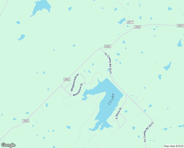 map of restaurants, bars, coffee shops, grocery stores, and more near 555 Westshore Drive in Wills Point