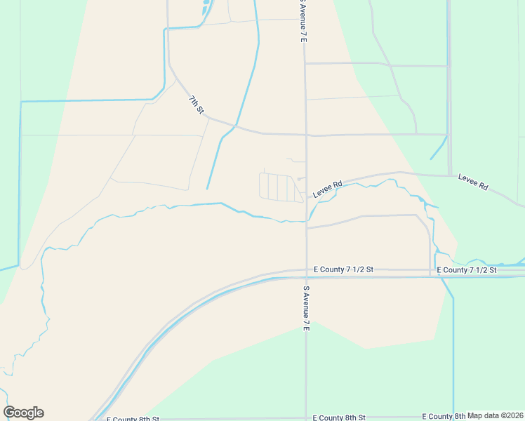 map of restaurants, bars, coffee shops, grocery stores, and more near C Road in Yuma