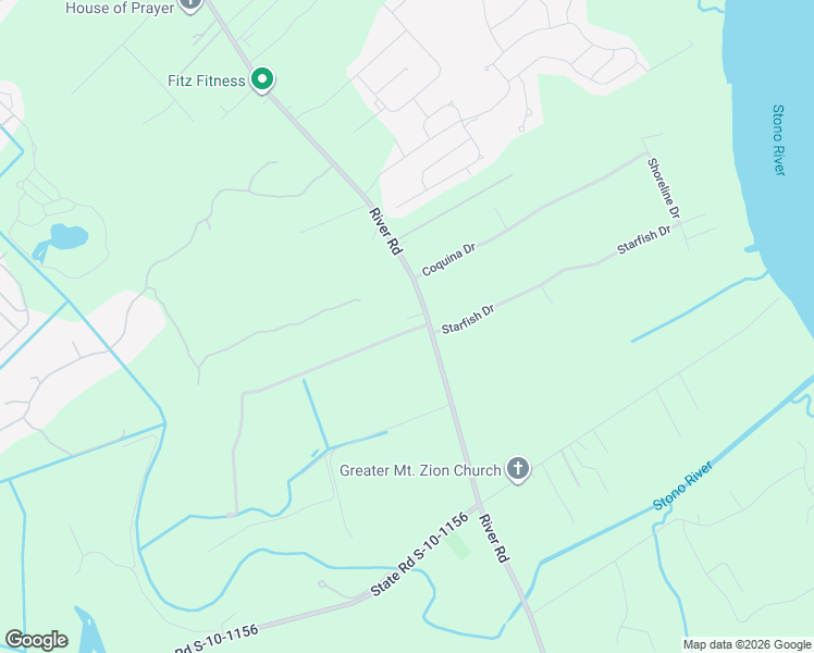 map of restaurants, bars, coffee shops, grocery stores, and more near 2250 River Road in Johns Island