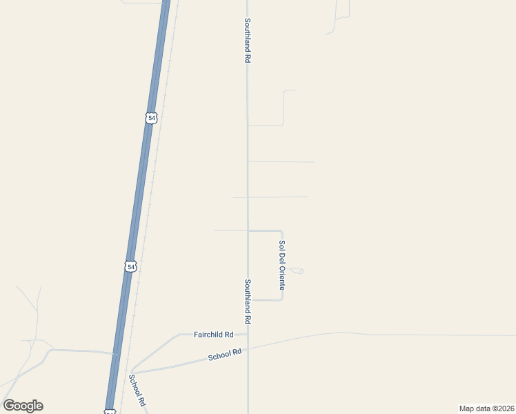 map of restaurants, bars, coffee shops, grocery stores, and more near 115 Southland Road in Alamogordo