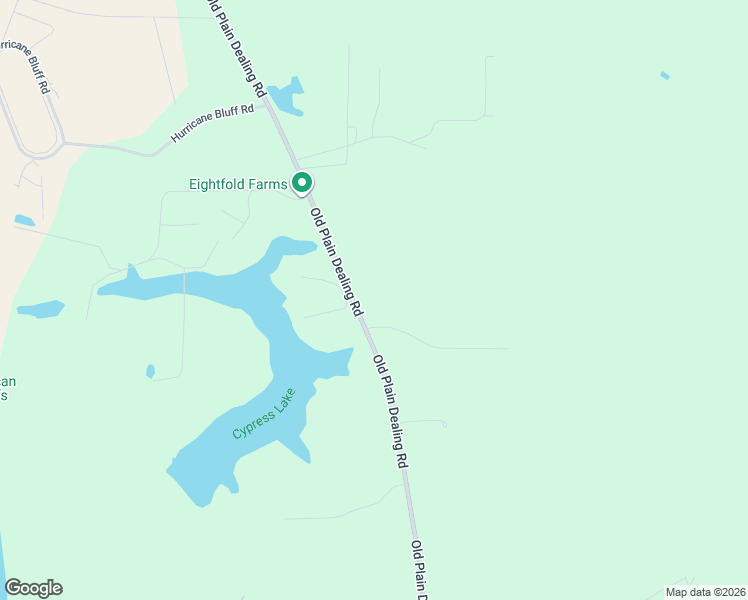 map of restaurants, bars, coffee shops, grocery stores, and more near 1228 Old Plain Dealing Road in Benton