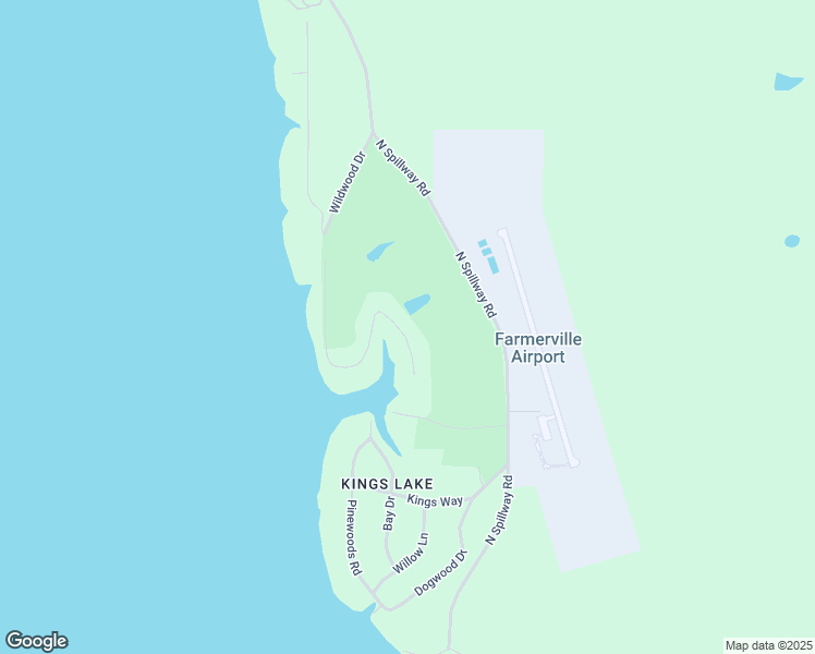 map of restaurants, bars, coffee shops, grocery stores, and more near 433 Wildwood Drive in Farmerville