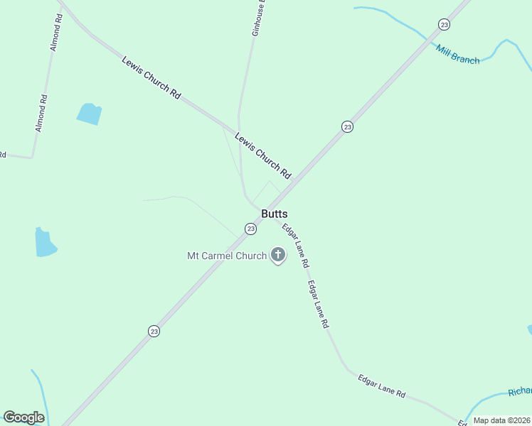 map of restaurants, bars, coffee shops, grocery stores, and more near in Butts