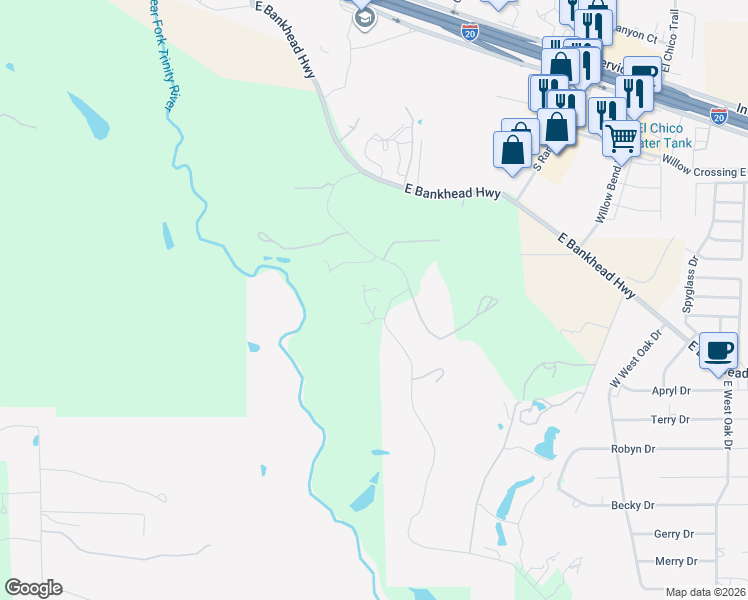 map of restaurants, bars, coffee shops, grocery stores, and more near 640 Jenkins Road in Aledo