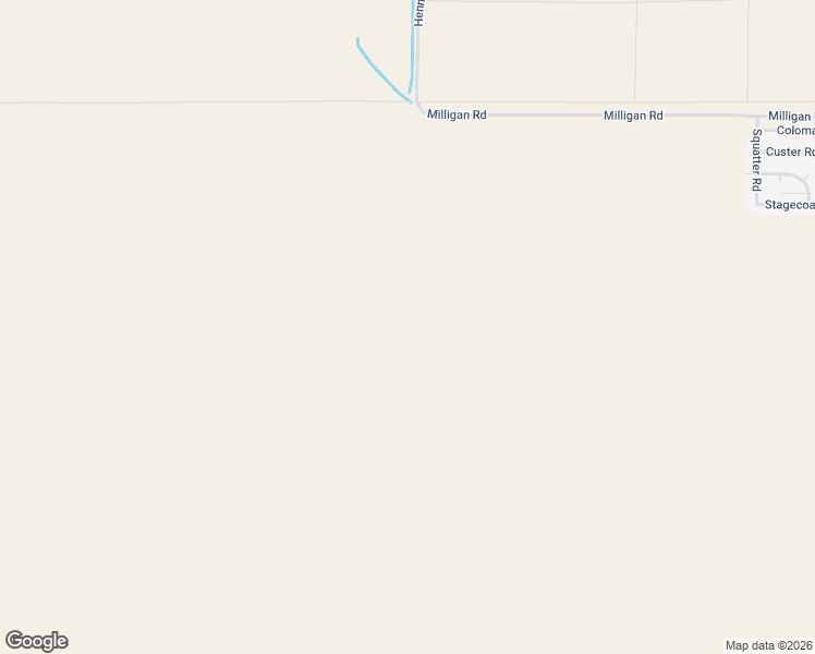 map of restaurants, bars, coffee shops, grocery stores, and more near Milligan Road in Pinal County