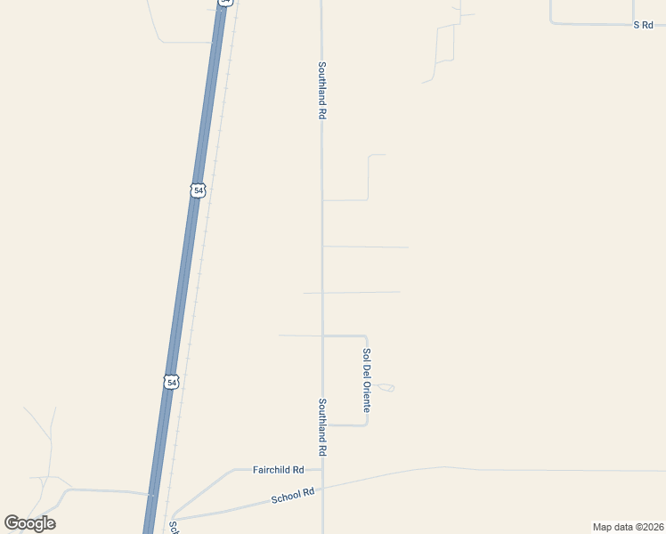 map of restaurants, bars, coffee shops, grocery stores, and more near 115 Southland Road in Alamogordo