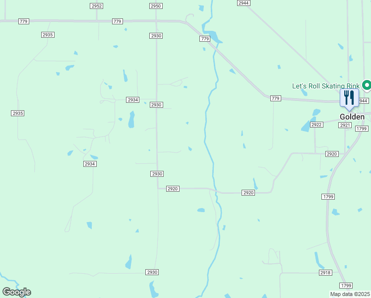 map of restaurants, bars, coffee shops, grocery stores, and more near 635 County Road 2930 in Alba