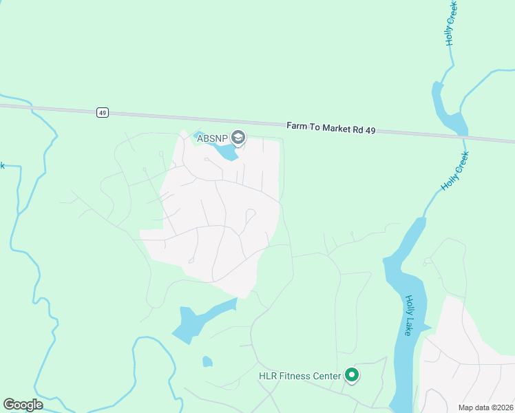 map of restaurants, bars, coffee shops, grocery stores, and more near 1577 Holly Trail in Holly Lake Ranch