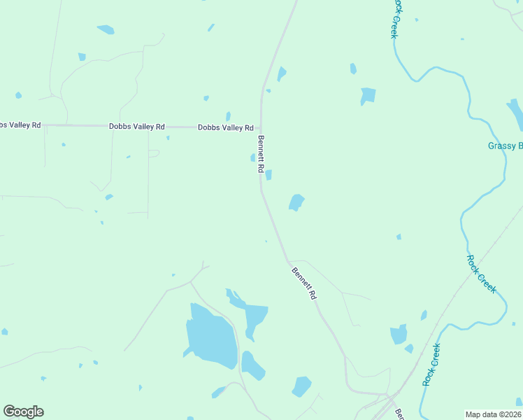 map of restaurants, bars, coffee shops, grocery stores, and more near 1700 Bennett Road in Millsap