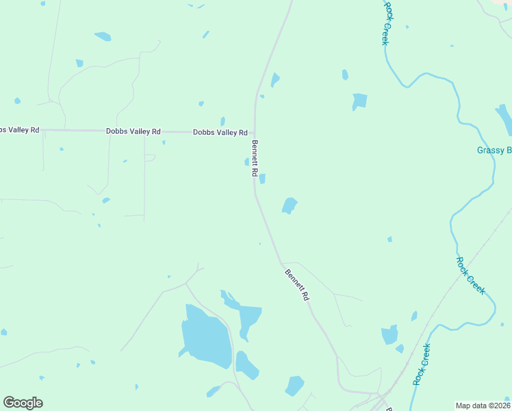 map of restaurants, bars, coffee shops, grocery stores, and more near 1700 Bennett Rd in Millsap