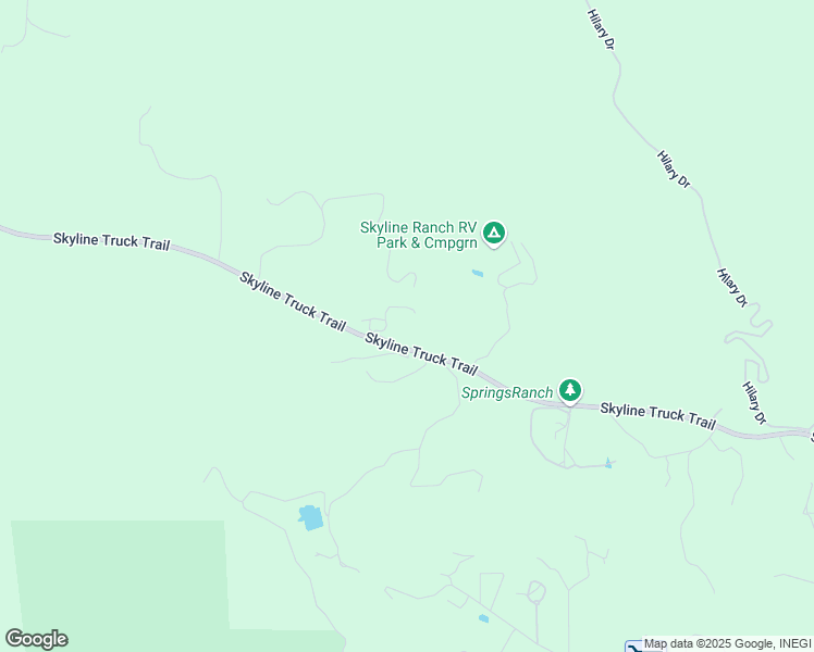 map of restaurants, bars, coffee shops, grocery stores, and more near 17020 Skyline Truck Trail in Jamul