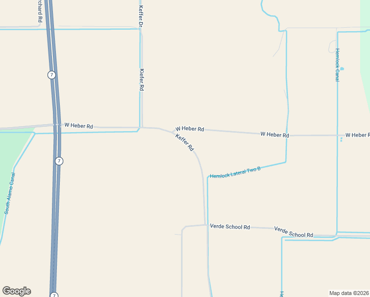 map of restaurants, bars, coffee shops, grocery stores, and more near 1051 Keffer Road in Holtville