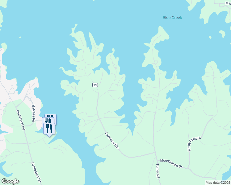 map of restaurants, bars, coffee shops, grocery stores, and more near 13 Graywood Lane in Dadeville