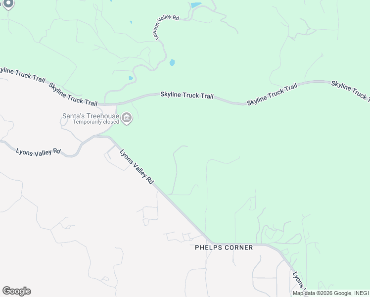 map of restaurants, bars, coffee shops, grocery stores, and more near 15706 Lyons Valley Road in Jamul