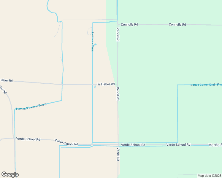 map of restaurants, bars, coffee shops, grocery stores, and more near 2097 Heber Road in Holtville