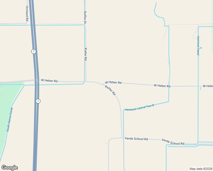 map of restaurants, bars, coffee shops, grocery stores, and more near 1051 Keffer Road in Holtville
