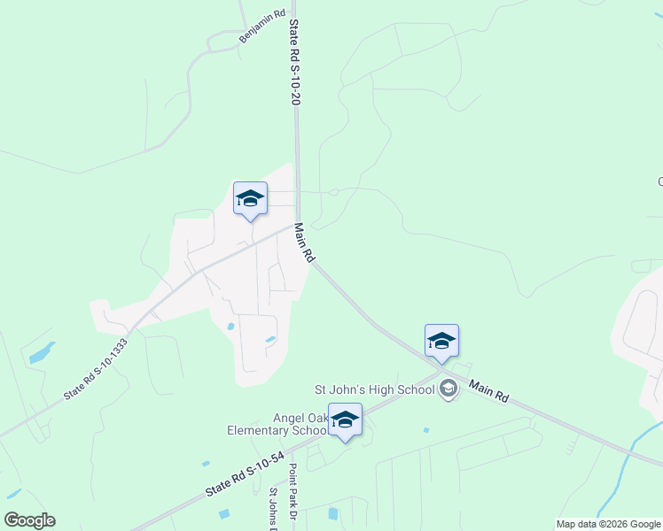 map of restaurants, bars, coffee shops, grocery stores, and more near 1401 Main Road in Johns Island