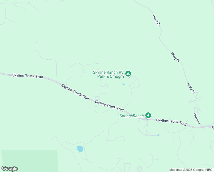 map of restaurants, bars, coffee shops, grocery stores, and more near 3499 Skytrail Ranch Road in Jamul