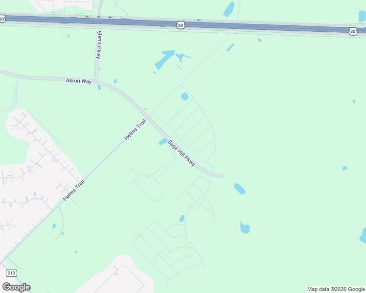 map of restaurants, bars, coffee shops, grocery stores, and more near 12504-13380 Helms Trail in Forney