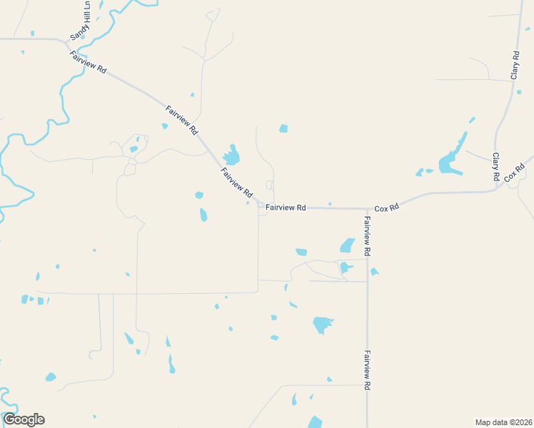 map of restaurants, bars, coffee shops, grocery stores, and more near 107 Hereford Lane in Millsap