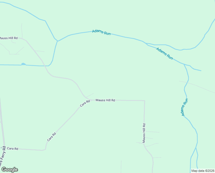map of restaurants, bars, coffee shops, grocery stores, and more near 5496 Mauss Hill Road in Adams Run