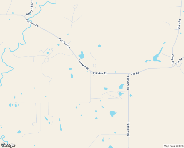 map of restaurants, bars, coffee shops, grocery stores, and more near 107 Hereford Lane in Millsap