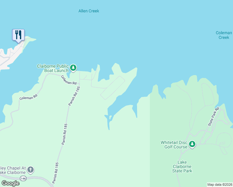 map of restaurants, bars, coffee shops, grocery stores, and more near 312-322 Coleman Loop in Homer